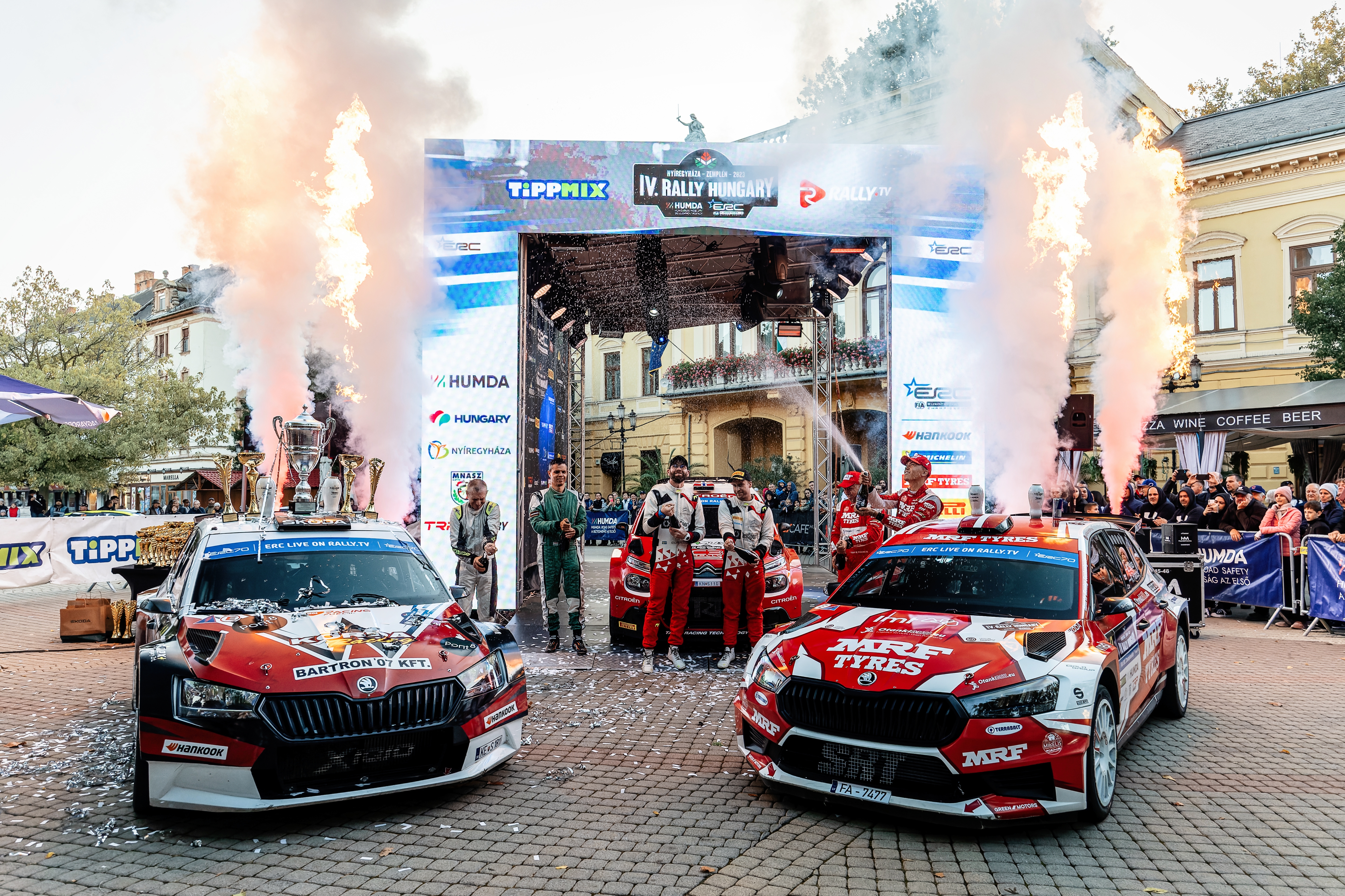 Csomós kiesett, Ostberg nyert, Vincze a második a Rally Hungary-n