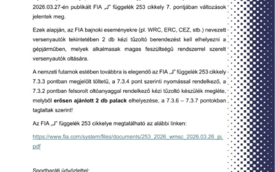 1. számú RSB közlemény