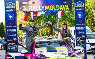 3. Rally Moldava Kompakt verseny, boldog Peugeot versenyzők