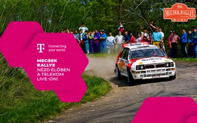 59. Mecsek Rallye élőben a Telekom csatornáján